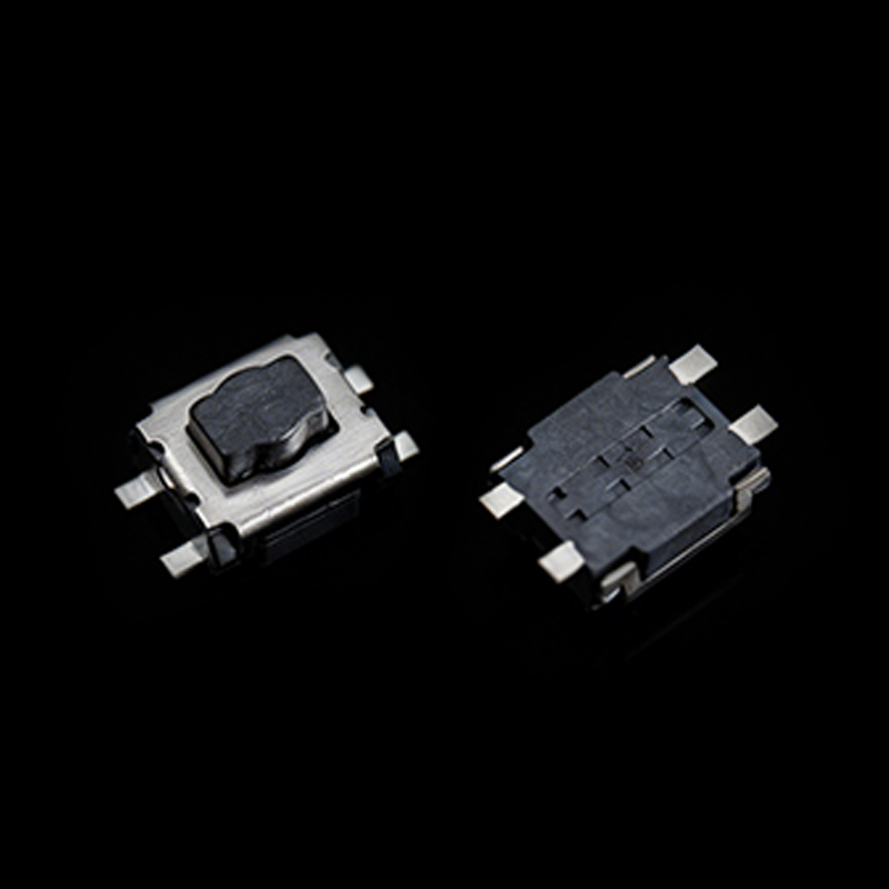 TS-B010063 3*4*1.8 プラム型アクチュエータ付き 4 ピン小型カメ触覚スイッチ