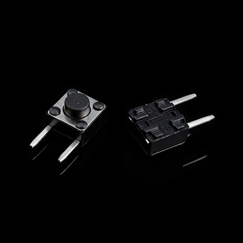TS-E001006 6x6 サイド 2 ピン タクタイル スイッチ
