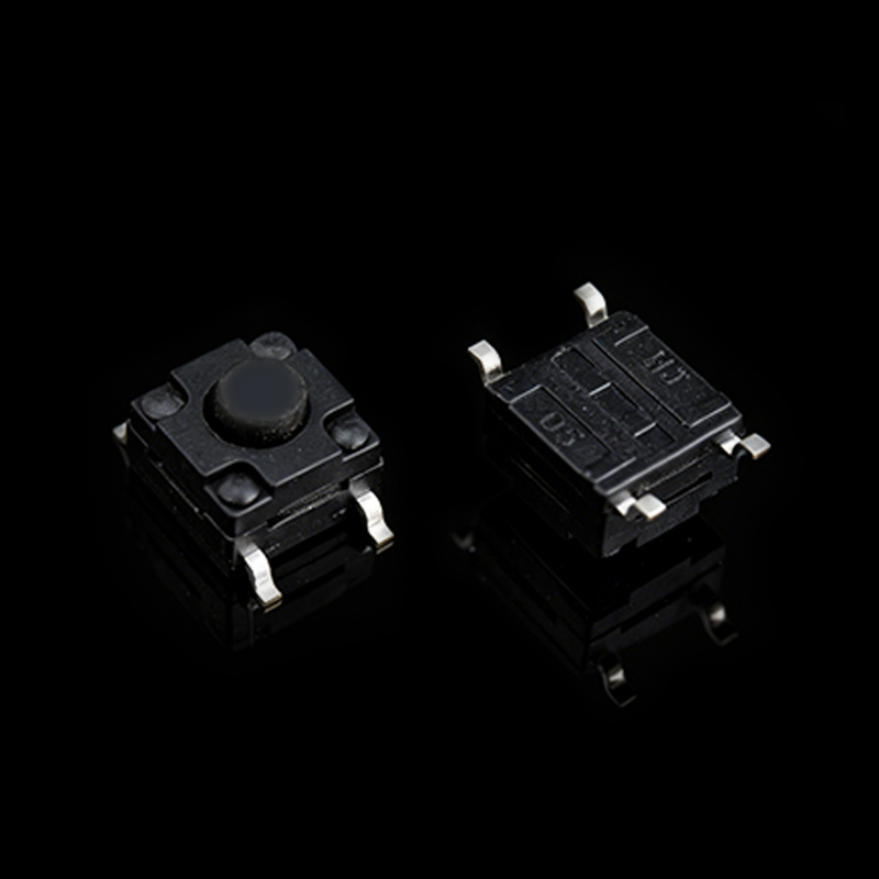 TS-F001217A 6x6 ブラックヘッド防水シリコン触覚スイッチ