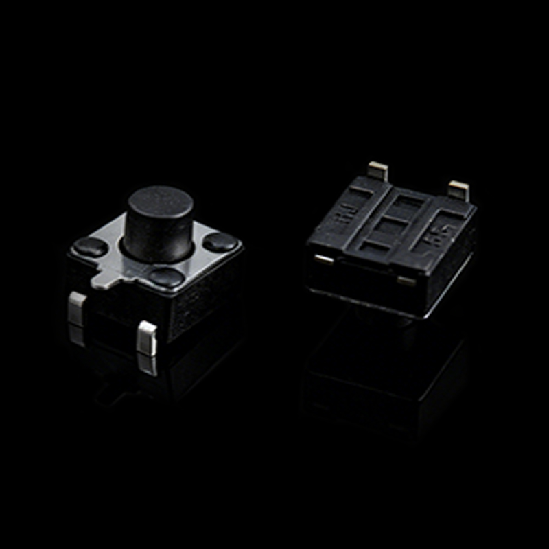 TS-D010066A 4.5*4.5 トップアクチュエーション/ボトムSMD触覚スイッチ