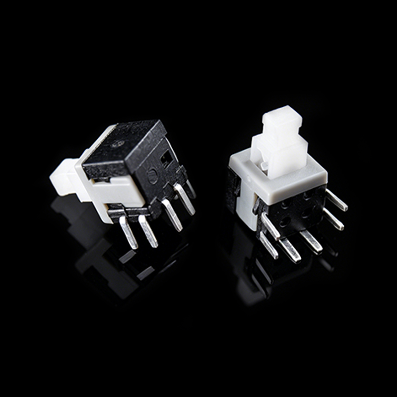 TS-K010074 5.8mm 6ピン ハイヘッド セルフロック サイドアクチュエイテッド タクトスイッチ