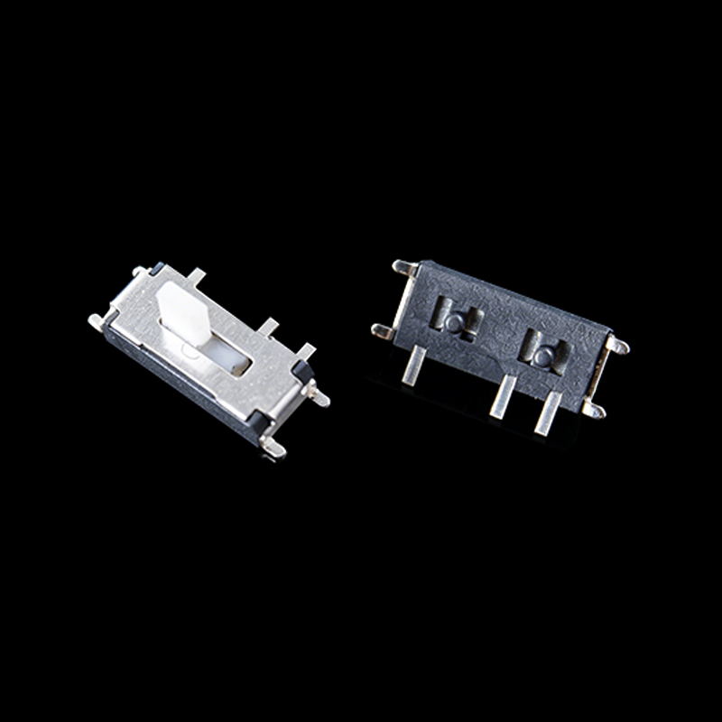 TS-L005018 ホワイトアクチュエータ付き7ピン垂直スライドスイッチ