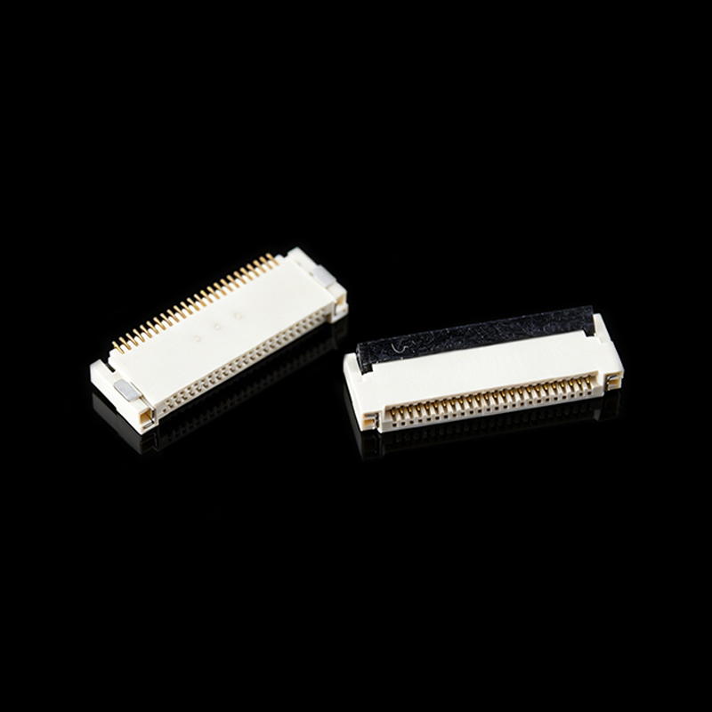 TS-Q024055 FPC 0.5mmピッチ水平バックロックケーブルコネクタ