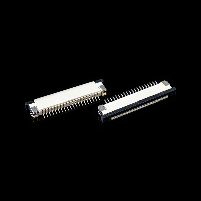 TS-Q024087 FPC 1.0mmピッチ水平K型トップコンタクトケーブルコネクタ