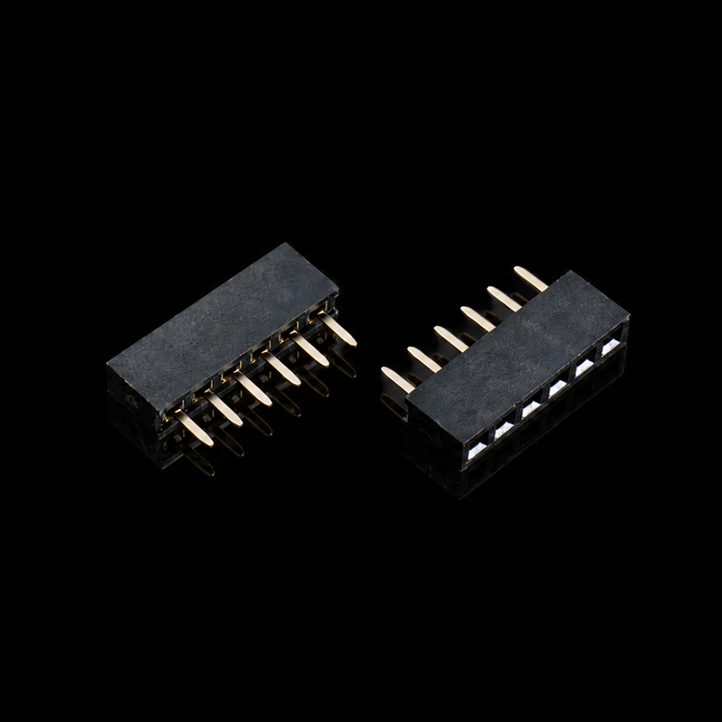 TS-Q005390 2.0mmピッチ 1列ストレートメスヘッダー、1×6ピン、U字型