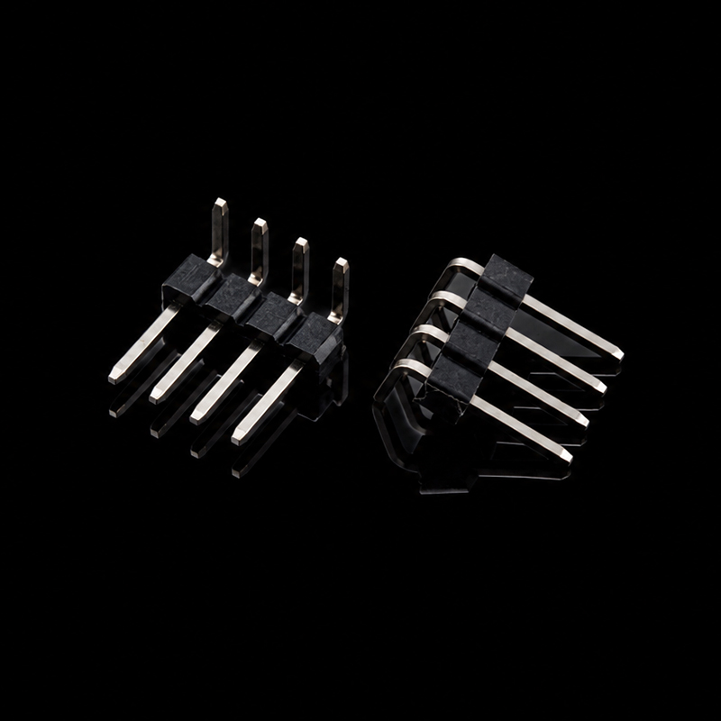 TS-S011232 2.54mmピッチ 1列ライトアングルピンヘッダー 1×4ピン